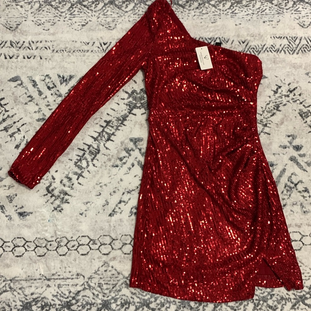 Windsor Red Sparkle Party/Homecoming Dress-New with tags-Size L